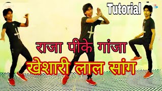 Raja pike ganja gadiya jani chalawa kheshari lal song || dance tutorial