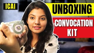 Unboxing of Convocation Kit | ICAI Convocation 2022