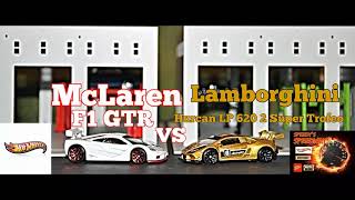 McLaren F1 GTR vs  Lamborghini Huracan LP 620 2 Super Trofeo
