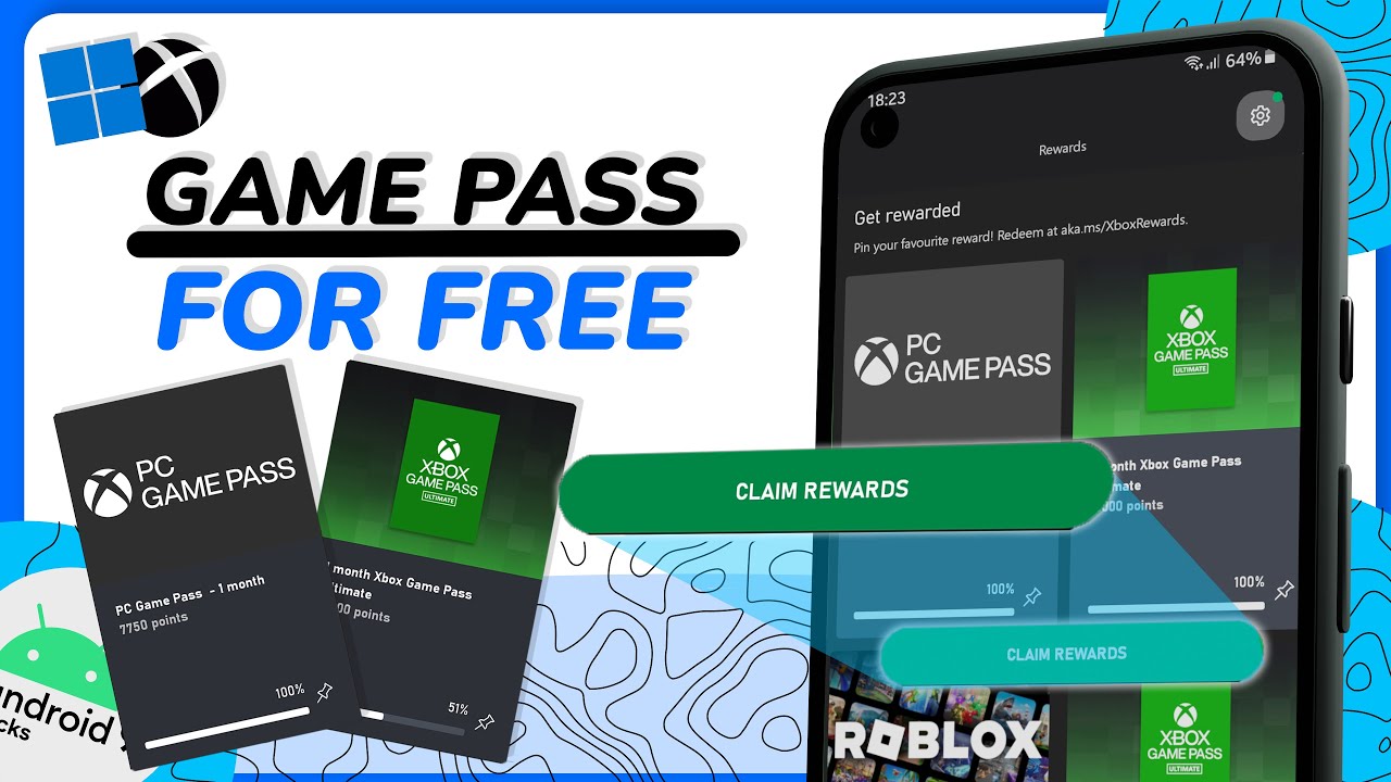 How To Get Xbox Game Pass For Free Xbox Or PC 2023 | Microsoft Rewards ...