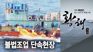 해양경찰 불법조업 중국 어선 단속 현장 대전MBC 특집 다큐멘터리 황해2부 공존의 바다(2013년)