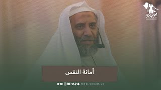 الدكتور علي بادحدح، يتحدث عن أمانة النفس للإنسان، و وجوب المحافظة عليها.