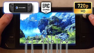 Steam Deck | Death Stranding | 720p | Default settings