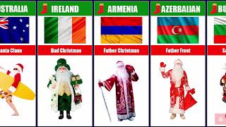 What Santa Claus Looks Like In Different Countries