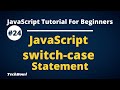 switch Case statement in JavaScript | JavaScript control statement Tutorial (Hindi)