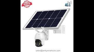 Watchmen solar 4G PTZ dome IPCAM KIT-YN90-30W 4G(unboxing,setup,review)