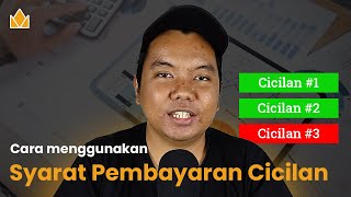 Cara Menggunakan Syarat Pembayaran Cicilan Accurate Online - Tutorial Accurate Online