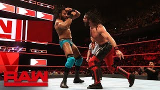 Seth Rollins vs. Jinder Mahal - Intercontinental Championship Match: Raw, May 28, 2018