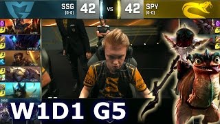 Samsung vs Splyce - Week 1 Day 1 | Group D LoL S6 World Championship 2016 W1D1 | SSG vs SPY Worlds