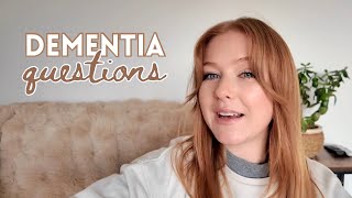 DEMENTIA Q+A | My favourite memory with Nan? How is Nan doing….