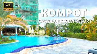 Kompot,Castle Bay Resort Walking Tour 4K Ultra HD Video - Explore Walking Tour