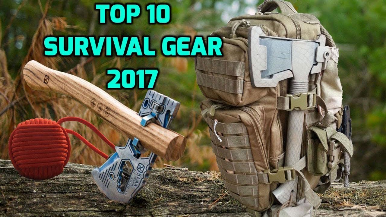 Top 10 Best Survival Gear 2017 For All Your Outdoor Needs - YouTube