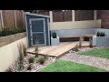 garden designed and built in central manchester by escape garden design