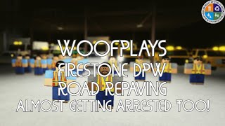 Firestone DPW Road Repaving