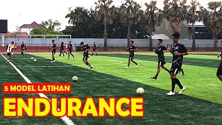 Latihan endurance utk pemain sepakbola. Masa persiapan umum