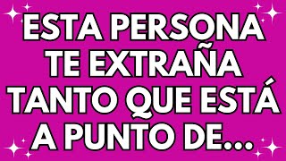 💌 Esta persona te extraña tanto que está a punto de...