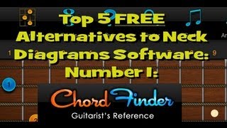 Top 5 FREE "Neck Diagrams" Alternatives | #1: Chordfinder.com