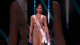 Preliminary Evening Gowns at the 72nd Edition MISS UNIVERSE