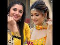 cute kanika mann 😘😍and other actress guddan serial in yellow dress, who is perfect👍🥰