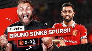 Bruno Fernandes SHINES & Martinez POCKETS Kane!!! Man United 2-0 Tottenham Hotspur Review