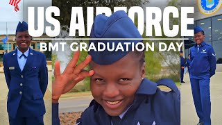 US IMMIGRANT NURSE TO US MILITARY: MY US AIRFORCE BMT GRADUATION DAY