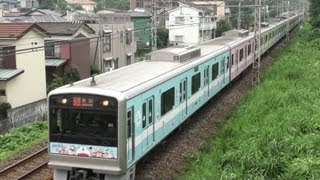 小田急F-TrainⅡ（3093F） 快速急行新宿ゆき 玉川学園前～鶴川