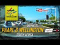 Driving to Paarl & Wellington | South Africa | 2022/02/13 | 13:06:35 | Lukas 4K H900