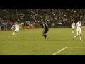 Robbie Keane scoring on his debut for LA Galaxy