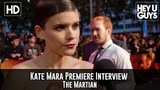 Kate Mara Interview - The Martian Premiere