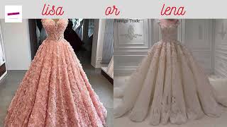 Lisa or Lena ✨❤️| Best Wedding Dress and Hair Accessories(Accessories) | #02