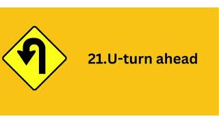 40 Important ROAD SIGNS That You Need To Know When Driving   Traffic Signs   English Vocabulary