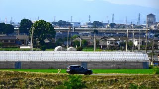 〔4K UHD|cc〕JR東日本・上越新幹線：高崎～本庄早稲田駅間、E2系J66編成『とき号』＊200系リバイバルカラー/走行シーン。