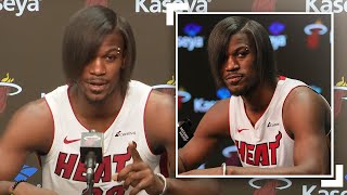"Yeah Yeah Laugh It Up" - Jimmy Butler Breaks Out A New Look At Heat