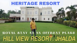 Jhalda Resort  Room Tour | Jhalda Trip | Jhalda Hill View Resort | Heritage Building