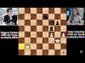 awesome chess game 95 magnus carlsen vs anna cramling chess chessgame chessonline