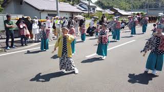 よさこいチーム音　　よさこい四万十2019　不破八幡宮　４ｋ