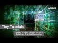 Google Sheets:  Import Data from One Sheet to Another