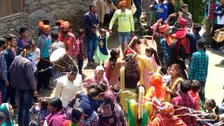 Pahdi dance with love Marrige sanjay and reeta devi