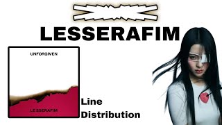 UNFORGIVEN |  Line Distribution