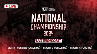 IPA National Championship 2024 - Indonesia Powerlifting Association (MEN U56KG-U90KG)