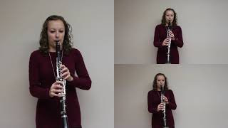 Jesous Ahatonhia (The Huron Carol) for Clarinet Quartet