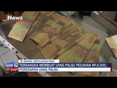 Penjual BBM Eceran Cetak Dan Edarkan Uang Palsu - INEWS - YouTube