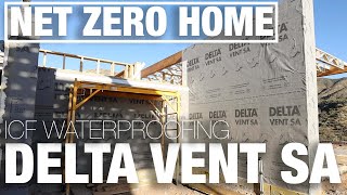 Net Zero Home Build Series | Ep 16 | Delta Vent SA | Keeping Water Out