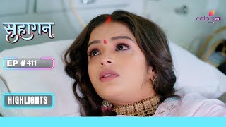 Payal-Birju ने किया Bindiya का अपहरण | Suhaagan | सुहागन | Ep. 411 | Highlights