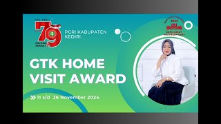 GTK HOME VISIT AWARD 2024 KABUPATEN KEDIRI #GTKHomeVisitAward#HGNKediri2024