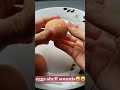 Caution‼‼Squeeze egg shell sounds like😂 #ASMR #Short #trending #viral #foods #eggs #Youtubeshorts