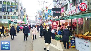 【4K】 9-2. Seoul Market Walk - Mok-dong Kkaebi Market [Yangcheon-gu]┃목동 깨비시장 걷기 [양천구]