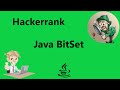 java bitset hackerrank solution | realNameHidden