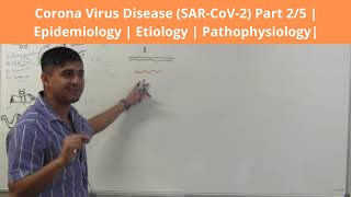 Corona Virus Disease (SAR-CoV-2) Part 2/5 | Epidemiology | Etiology | Pathophysiology