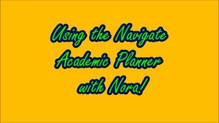 Navigate Academic Planner Fall 2020Version 21